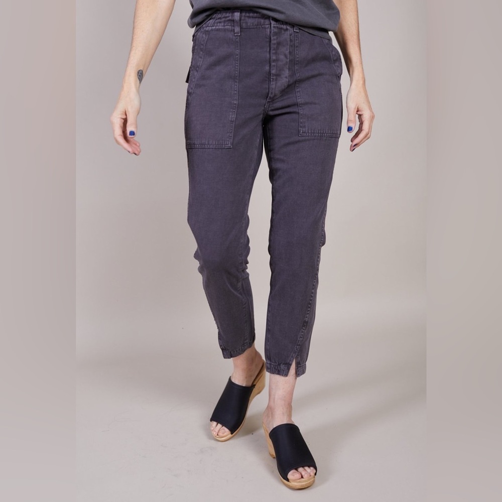 AMO Army Twist Pants Washed Black